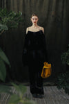 MUTEDANCE velvet embroidered pants MD24SS44